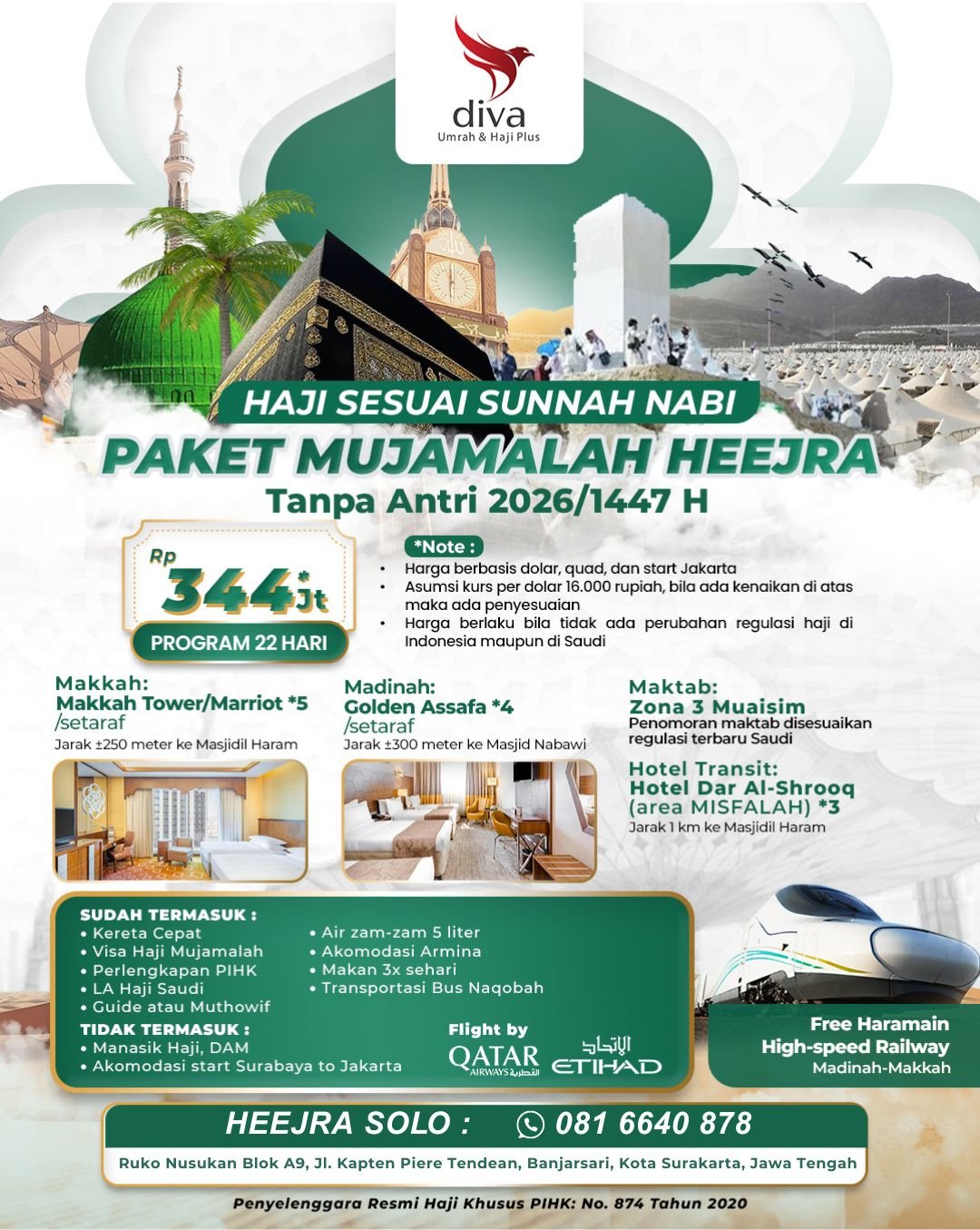 Haji Furoda Visa Mujamalah 2026/1447H - Gambar 1