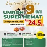 Umroh Super Hemat 9 Hari Jakarta Jeddah
